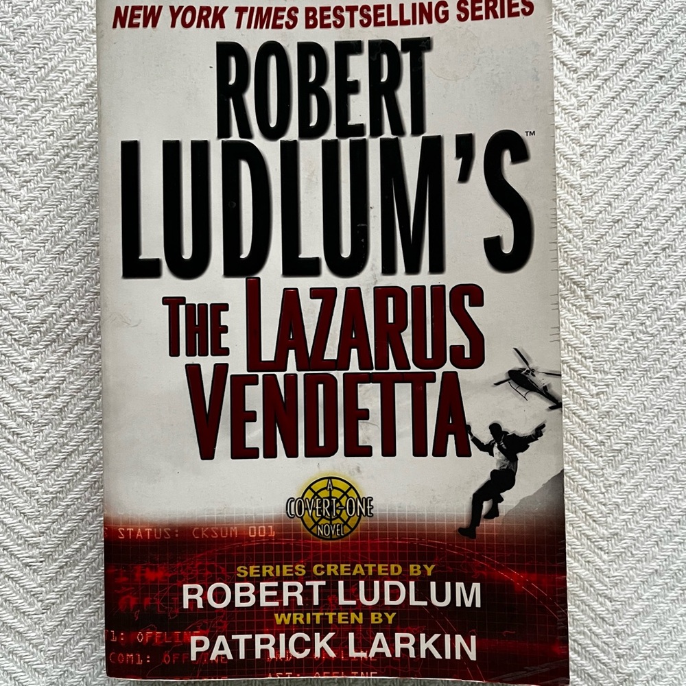 The Lazarus Vendetta by Robert Ludlum~Soft Cover